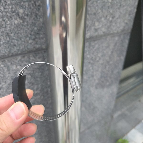 황소밴드 실제 구매 고객 후기 사진 - 배관 누수 보수 설치